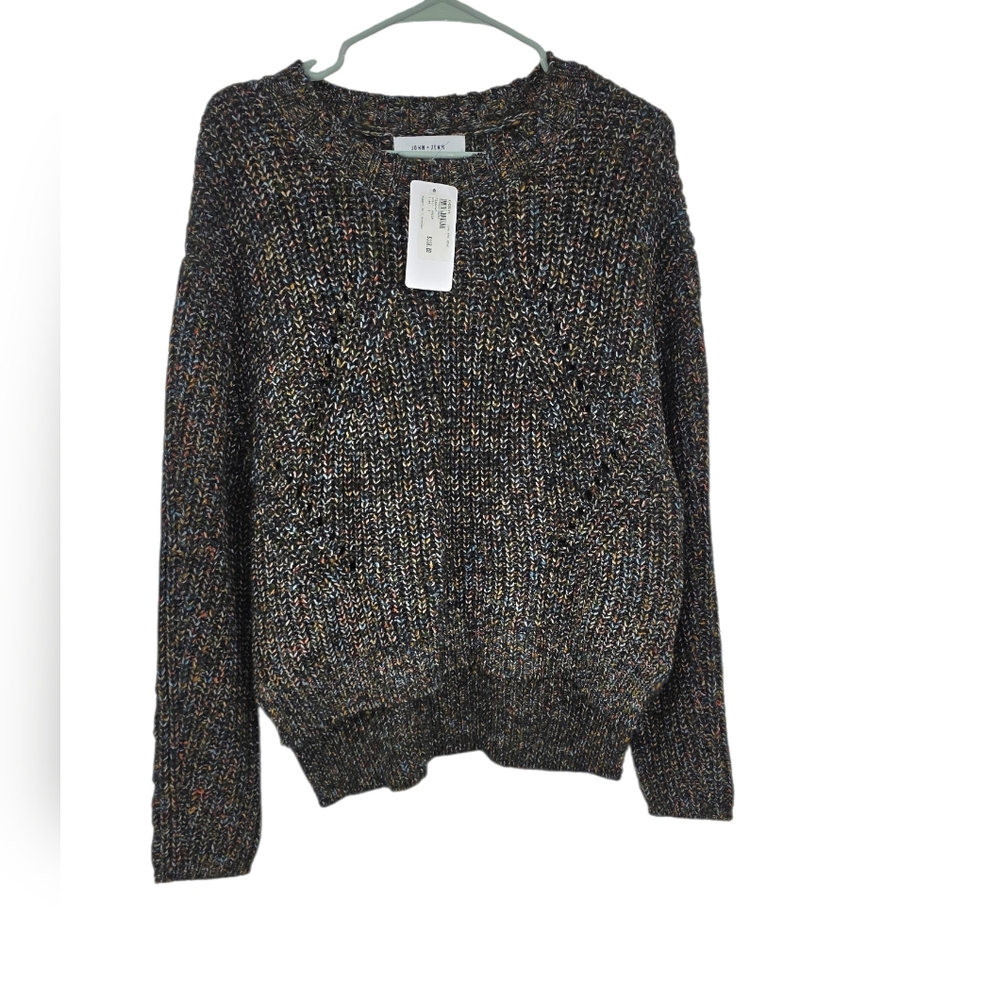 New Evereve John + Jenn Hubert Knit Sweater Small